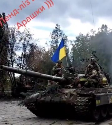 Украинская армия получила на вооружение танк Т-62М от российских войск (видео)