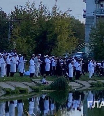 Рош га-Шана: хасиди в Умані відзначили перший день свята масовою молитвою
