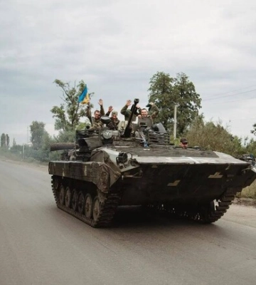 Карта бойових дій в Україні 27 вересня