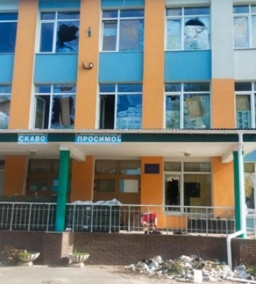 В одной из школ Изюма обнаружили командный пункт и импровизированный госпиталь россиян