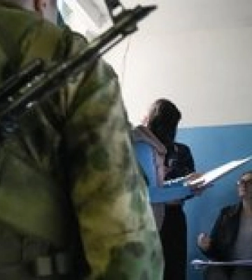 В Энергодаре оккупанты заставляют &quot;голосовать&quot; от имени умерших родственников – ГУР