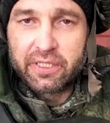 В сети появилось видео с пленным РФ из новой волны мобилизации