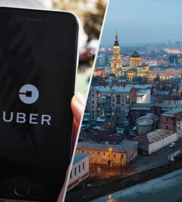 Uber відновлює роботу в Харкові