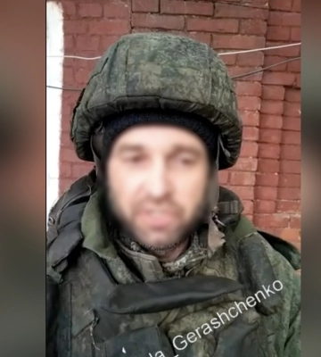 Первый мобилизированный из РФ сдался в плен на Харьковщине (видео)