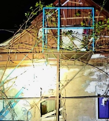 Вночі окупанти тричі вдарили по Нікополю, місто без електрики