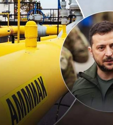 Зеленський припустив транзит аміаку з росії в обмін на повернення українських полонених