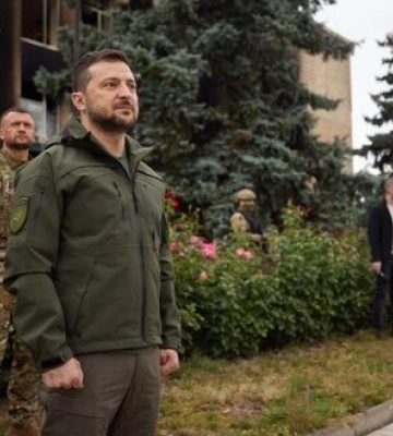 Війська РФ відчутно панікують після звільнення Харківської області — Зеленський