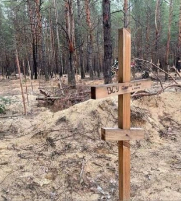 Россия повторила в Изюме то, что сделала в Буче, - Зеленский