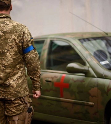Машина з великим вантажем продуктів: чергова допомога від Дніпра
