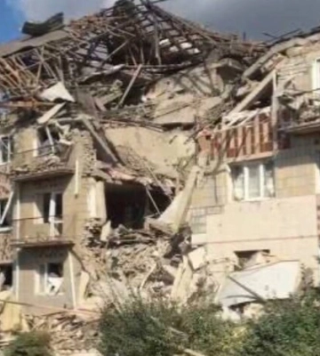 Збройні сили вдарили по готелю, де розміщувалися окупанти (відео)