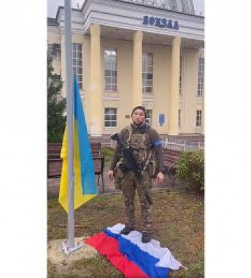 Куп’янськ-Вузловий, який мав для ворога стратегічне значення, — під Національним стягом!