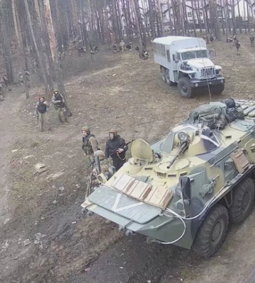 Російські військові у лютому під Києвом влаштували справжнє &quot;полювання&quot; на мирних українців - фото та відео