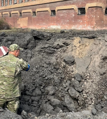 В Краматорске — мощный взрыв