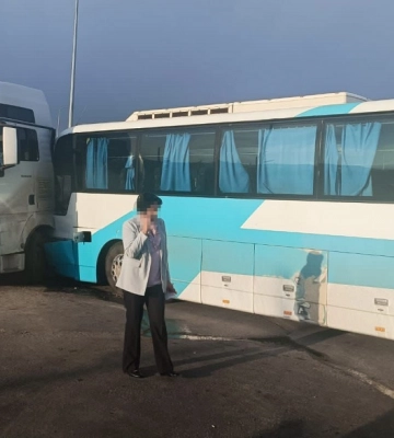 На Одещині в ДТП потрапили пасажирський автобус та вантажівка