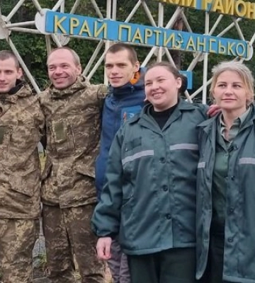 Из российского плена вернулись еще шесть украинцев
