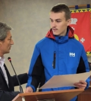 Ковельському випускнику, який склав НМТ на 600 балів, вручили грошову винагороду