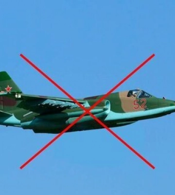 Два російські штурмовики Су-25 збито на Миколаївщині, - ПК &quot;Південь&quot;