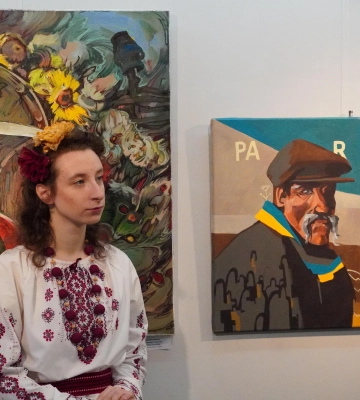 «Херсонщина — это Украина»: в Одессе проходит благотворительная выставка картин