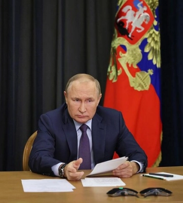 Путін визнав «незалежність» Запорізької та Херсонської областей