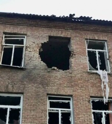 Россияне всю ночь накрывали Никопольщину &quot;Градами&quot; и тяжелой артиллерией, - Резниченко. ФОТОрепортаж