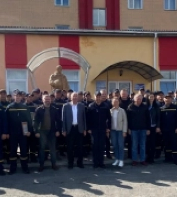 Рятувальників Дубенщини привітали із професійним святом