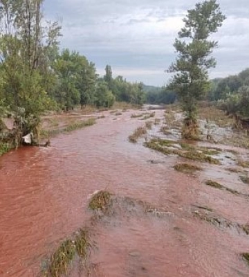 Красный Ингулец: в Кривом Роге взяли пробы воды из реки
