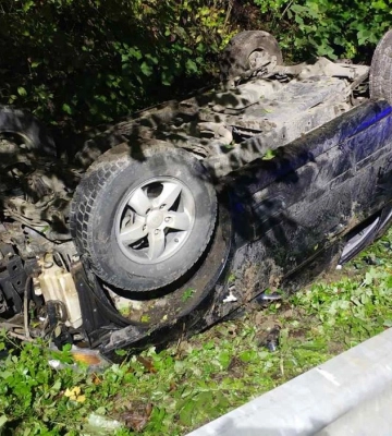 На Львівщині 18-річна водійка перекинула KIA Sorento, четверо постраждалих