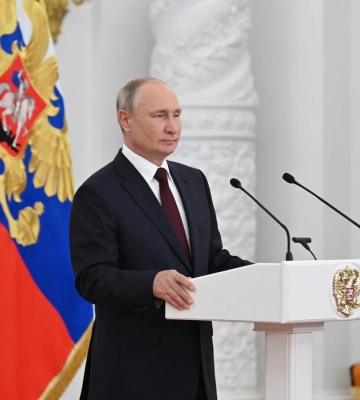 Путин объявил об аннексии Донбасса, Херсонской и Запорожской областей