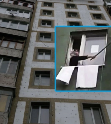 Лучанку, яка обливала помиями і кип&#039;ятком робітників, які утеплювали будинок, примусово відправили у психлікарню