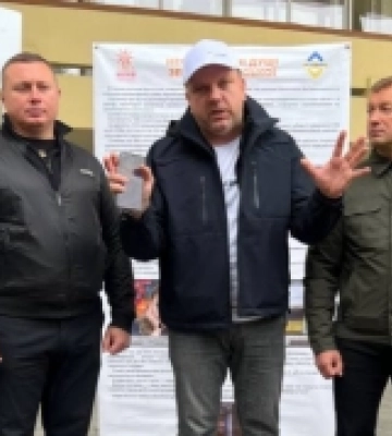 Благодійники з Луганська побували на Волині, аби допомогти переселенцям