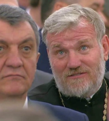 Під час оголошення незаконної анексії українських територій в Кремлі був присутній ще один український священник