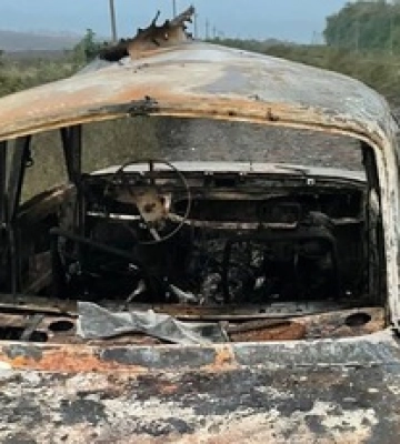 Загинули 24 особи: фото та відео розстріляної автоколони українців під Куп&#039;янськом