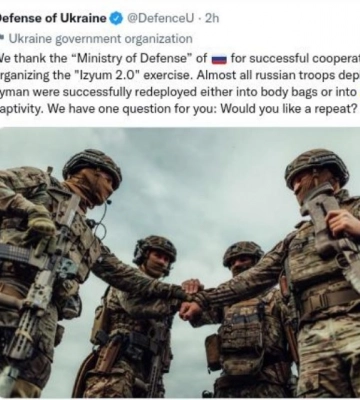 Рашисти з Лиману передислоковані в полон або в мішки для трупів — Міноборони