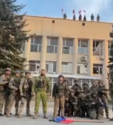 ВСУ взяли под контроль Лиман: видео
