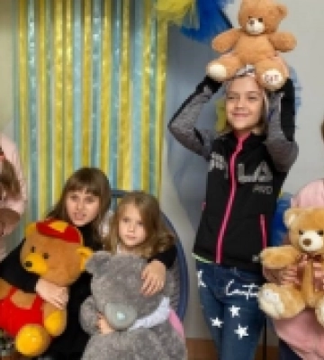 У Луцьку відбувся творчий захід для дітей-біженців