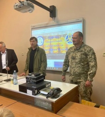 Заступник голови Закарпатської ОВА завітав на лекцію до майбутніх фахівців з кібербезпеки
