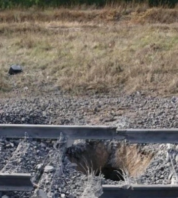У Мелітополі партизани підірвали залізницю