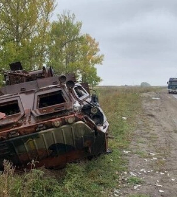Более 300 км дорог разминировано и расчищено в освобожденных районах Харьковщины. ФОТОрепортаж