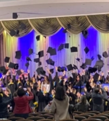 У Луцьку у студенти посвятили першокурсників факультету філології та журналістики. ФОТО