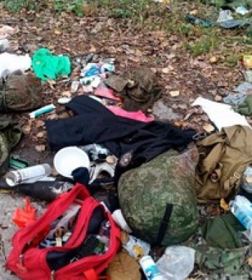 Воювали за житомирські шкарпетки: фото &quot;трофеїв&quot;, кинутих росіянами під Лиманом