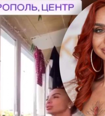 У Криму &quot;королева краси&quot; заспівала українську пісню на балконі: цим зайнялись &quot;правоохоронці&quot;