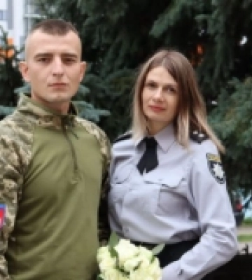 У Вараші побрався військовослужбовець