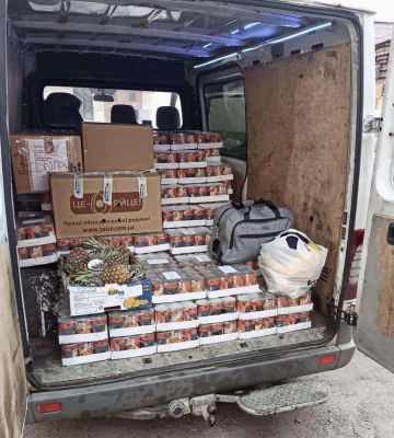 Акумулятори, буржуйки, продукти, гігієна: допомога від Дніпра за останній тиждень 