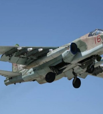 Зенітники ЗСУ приземлили російський штурмовик Су-25