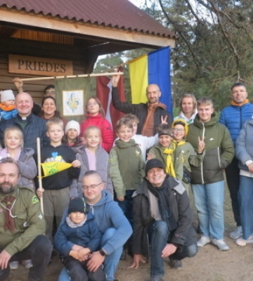 Осередок Пласту в Латвії відкрив новий пластовий рік
