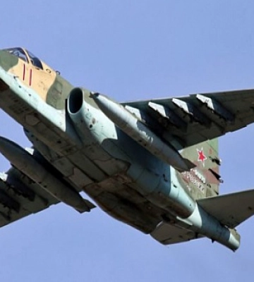 На Херсонщине сбили российский штурмовик Су-254