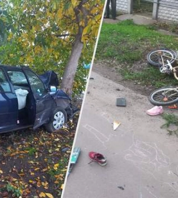 В Киевской области водитель сбил двух маленьких девочек и пробовал бежать: дети погибли