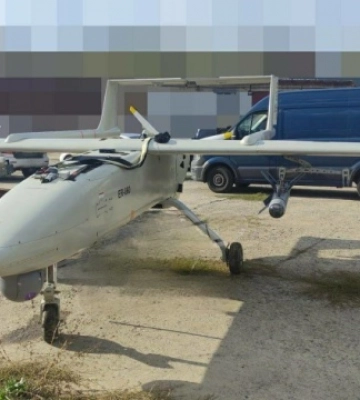 ЗСУ приземлили російський ударний безпілотник іранського виробництва &quot;Mohajer-6&quot; під час атаки на Одесу, - Міноборони. ФОТО