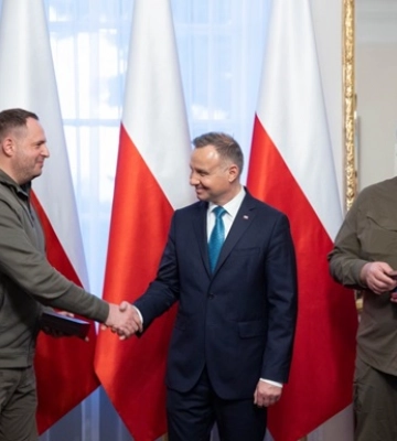 Ермак и Дуда обсудили взаимодействие Украины и Польши в рамках НАТО