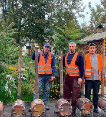 У Яготині збирають старі газові балони для виготовлення буржуйок на фронт